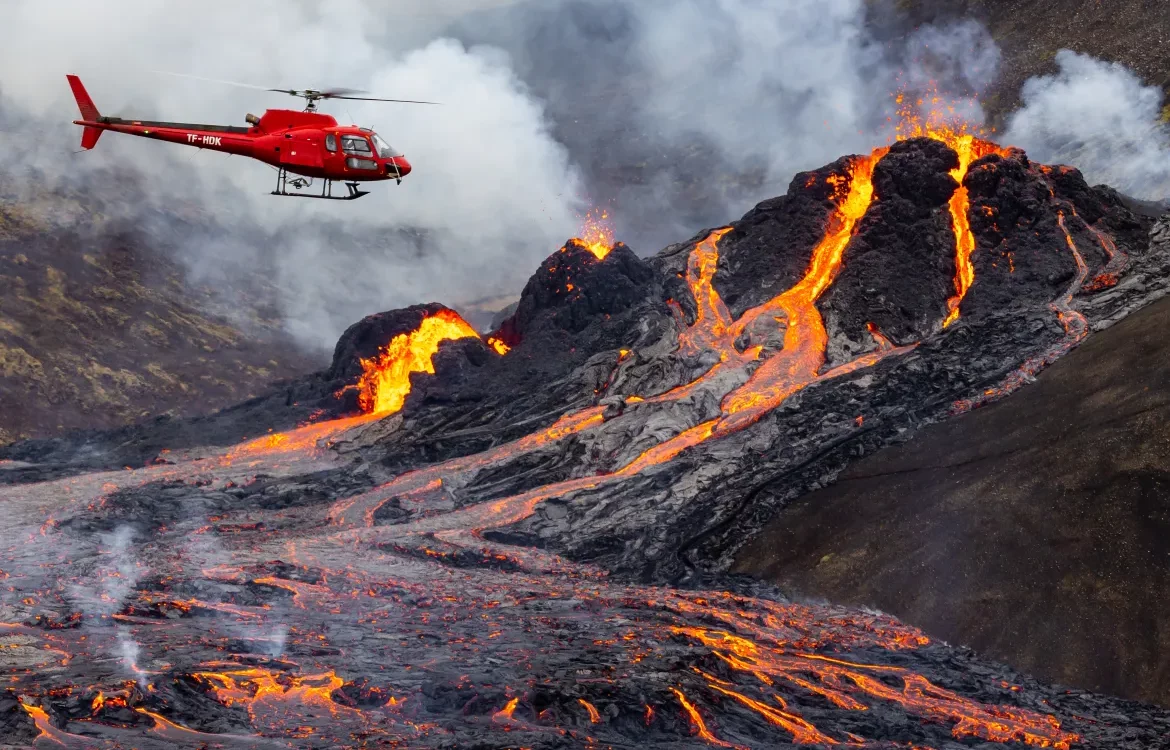 A volcano in southwest Iceland is preparing for a new show of force